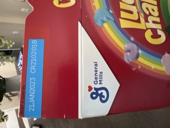 消费者评论 - 食品安全 Lucky Charms cereal, Wesley Chapel, FL, USA Tonight. Four year old daughter just threw up buckets af... 照片 #3