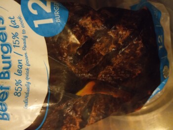 Consumer Review - Food Safety Walmart Supercenter, East Markland Avenue, Kokomo, IN, USA Frozen hamburger patties. This hamburger... photo #2
