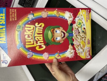 Consumer Review - Food Safety Lucky charms, Las Cruces, NM, USA I ate a bowl of the cereal Wednesday night and had diarrhea Thursd... photo #2