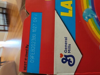 Consumer Review - Food Safety GIANT, North York Road, Willow Grove, PA, USA Lucky charms He did not eat any of those products list... photo #2
