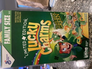 Consumer Review - Food Safety Lucky Charms, Walmart Supercenter, Goldfish Farm Road Southeast, Albany, OR, USA Day before yesterda... photo #3