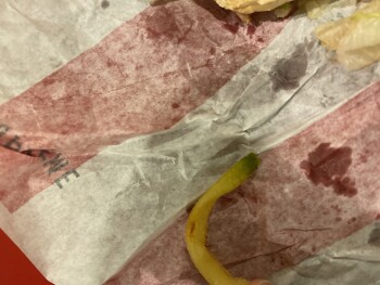 Consumer Review - Food Safety KFC, شارع 418، السلام، الكويت‎ It happened Today photo #2