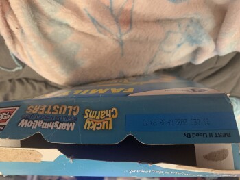Consumer Review - Food Safety Lucky Charms Mashmallow Clusters, Walmart Supercenter, Sheridan Drive, Amherst, NY, USA My son and I... photo #1