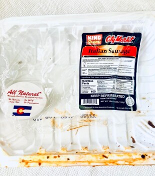 Consumer Review - Food Safety City Market Italian sausage, City Market, Railroad Avenue, Rifle, CO, USA Suspect generic store bran... photo #2