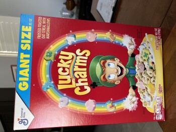 Consumer Review - Food Safety Fry's Food And Drug, Waddell Road, Surprise, AZ, USA Lucky Charms I only had the bowl of cereal yest... photo #3