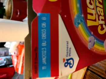 Consumer Review - Food Safety WinCo Foods, Coffee Road, Bakersfield, CA, USA Saturday April 30, Lucky charms cereal My nephews min... photo #4