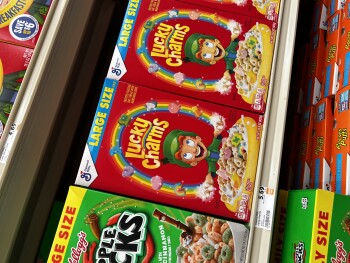 Consumer Review - Food Safety Lucky charms cereal, Target, Legends Parkway, Prattville, AL, USA Me and my seven year old daughter... photo #2