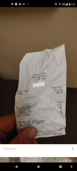 Verbraucherbewertung – Lebensmittelsicherheit Golden Chick, 22002 U.S. 281, San Antonio, TX 78259, USA I have proof with pictures and the receipt... Foto #3