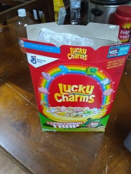 Consumer Review - Food Safety Lucky Charms, Food Lion, New Bern Avenue, Raleigh, NC, USA I ate two bowls of Lucky charms cereal th... photo #2