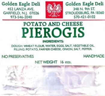 Food Recall Grandma’s Cuisine Cheese-filled Pierogis  - recalled due to undeclared milk Dymski Pierogies dba Gra... photo #5