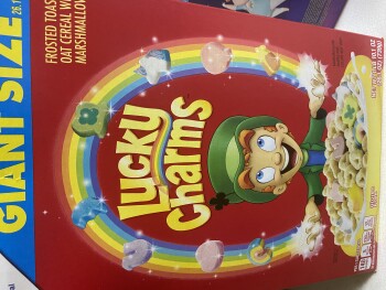 Avis du consommateur - Sécurité alimentaire Lucky charms, Food Lion, Broad Street, Camden, SC, USA This morning. I got up and ate a bowl of luck... photo #2