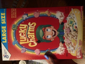 Verbraucherbewertung – Lebensmittelsicherheit Lucky Charms, Food Lion, Julian R Allsbrook Highway, Roanoke Rapids, NC, USA I recently brought a bo... Foto #1