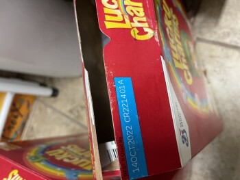 Consumer Review - Food Safety Lucky Charms, Costco Wholesale, Fenton Parkway, San Diego, CA, USA March 2022,  Ate a bowl of cereal... photo #2