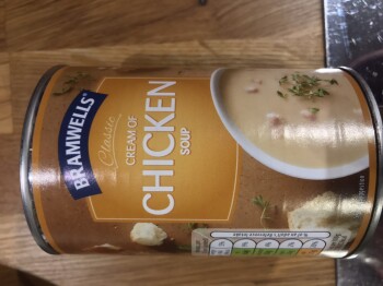 Consumer Review - Food Safety Bramwells mushroom soup, ALDI, Festival Way, Malmesbury, UK Two weeks ago, from this. so he tried th... photo #2