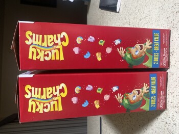 Verbraucherbewertung – Lebensmittelsicherheit Lucky Charms, Sam's club, Utah, UT, USA Lucky Charms. General Mills 
I fed both my children lucky c... Foto #3