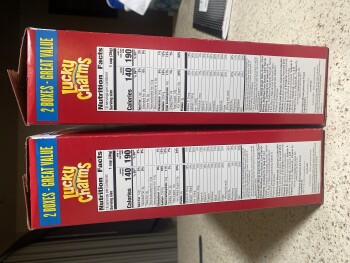 Verbraucherbewertung – Lebensmittelsicherheit Lucky Charms, Sam's club, Utah, UT, USA Lucky Charms. General Mills 
I fed both my children lucky c... Foto #4