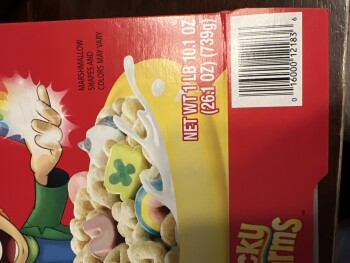Consumer Review - Food Safety Lucky Charms, King Soopers, 12350 W 64th Ave, Arvada, CO 80004, USA I had Lucky Charms Cereal last n... photo #1