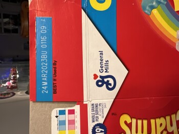 Consumer Review - Food Safety Lucky Charms, King Soopers, 12350 W 64th Ave, Arvada, CO 80004, USA I had Lucky Charms Cereal last n... photo #2