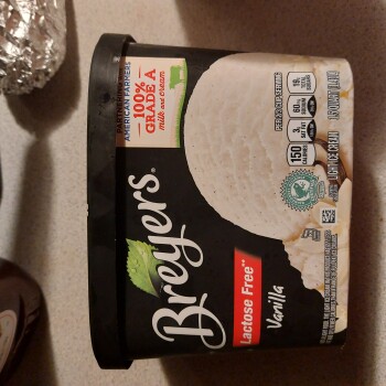 Verbraucherbewertung – Lebensmittelsicherheit Breyers Ice Cream, Safeway, 11450 San Pablo Ave, El Cerrito, CA 94530, USA Breyers Light Vanilla Ice... Foto #2