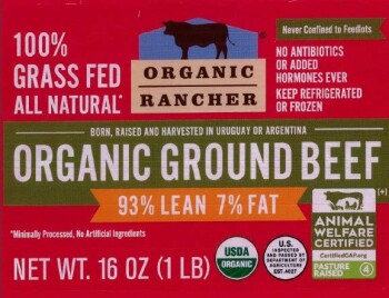 Food Recall ORGANIC RANCHER ORGANIC GROUND BEEF- Public Health Alert due to extraneous materials The FSIS is iss... photo #3