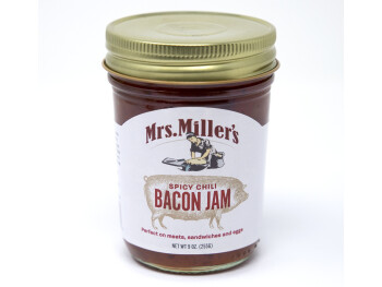 Food Recall Mrs Millers Homemade Jams Smokey BBQ Bacon Jam and Spicy Chili Bacon Jam - recalled due to Undeclare... photo #2