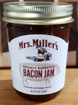 Food Recall Mrs Millers Homemade Jams Smokey BBQ Bacon Jam and Spicy Chili Bacon Jam - recalled due to Undeclare... photo #1