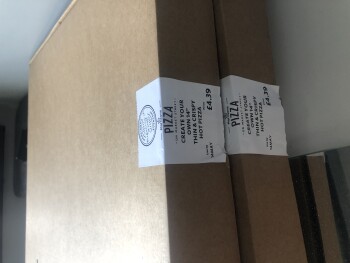 Consumer Review - Food Safety Morrisons, Shrewsbury Road, Oswestry, UK I had 2 14” pizza created at the pizza on the market part o... photo #1