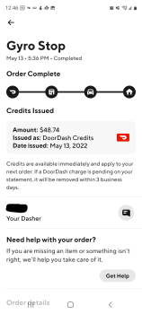 Consumer Review - Food Safety Gyro Stop, Washington 9, Lake Stevens, WA, USA We ordered dinner through Door Dash last night, Frida... photo #2