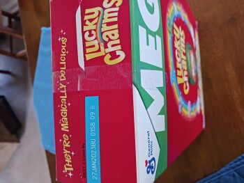 Consumer Review - Food Safety Lucky charms, Walmart Supercenter, Alpine Avenue Northwest, Comstock Park, Michigan, USA Last week o... photo #2