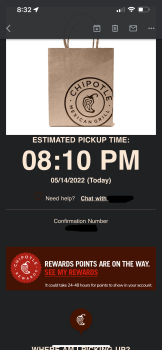 Consumer Review - Food Safety Chipotle Mexican Grill, South Gilbert Road, Gilbert, AZ, USA I ate a chicken quesadilla from here la... photo #1
