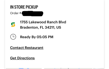 Consumer Review - Food Safety Subway, Ranch Lake Boulevard, Bradenton, FL, USA Ate sandwich at 5:30pm- @ 7:00pm my stomach began w... photo #2