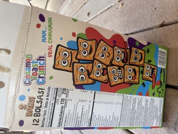 Consumer Review - Food Safety Cinnamon Toast Crunch, Sam's Club, College Grove Way, San Diego, CA, USA My child has felt sick afte... photo #2