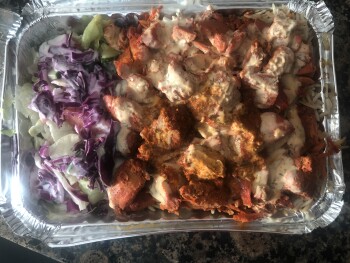 Consumer Review - Food Safety Baba's Halal, Towson, MD, USA Yesterday. Still have symptoms ,  The food item was Chicken over rice... photo #1
