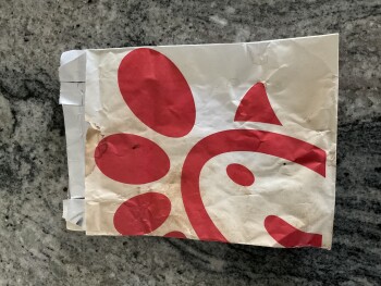 Consumer Review - Food Safety Chick-fil-A, Englewood, FL, USA Last thing eaten was a sandwich at a Law Enforcement Appreciation me... photo #2