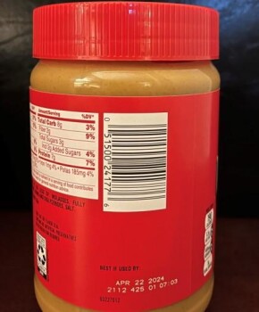 Food Recall Jif Peanut Butter products - recalled due to potential Salmonella contamination The J. M. Smucker Co... photo #2