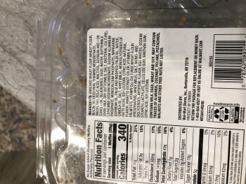 Consumer Review - Food Safety sugar free blueberry muffins, Walmart Supercenter, South McKenzie Street, Foley, AL, USA May 22 2022... photo #2