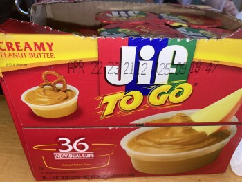 Reseña del consumidor - Seguridad alimentaria Sam's Club, West 95th Street, Lenexa, KS, USA Purchased jif peanut butter to go 36 pack, ate two pac... foto #3
