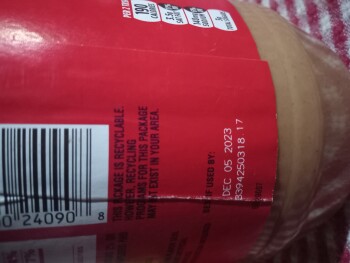 Avis du consommateur - Sécurité alimentaire JIF peanut butter, Great Cacapon, WV, USA Just had a lot of diarrhea for several days. I forgot wher... photo #4