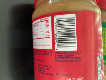 Consumer Review - Food Safety Jif Creamy Peanut Butter, Stockton Hill Road, Kingman, AZ, USA We unsure at the time. But in compari... photo #3