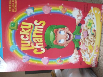 Consumer Review - Food Safety Lucky charms  cereal, Walt's Food Center, Sheffield Avenue, Dyer, IN, USA My husband ate a bowl of l... photo #2