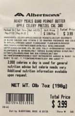 Retiro de alimentos Grocery store 'prepared snacks' containing peanut butter - recalled due to Salmonella Albertsons Com... foto #9