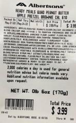 Retiro de alimentos Grocery store 'prepared snacks' containing peanut butter - recalled due to Salmonella Albertsons Com... foto #10