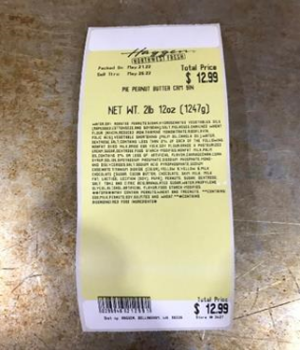 Retiro de alimentos Grocery store 'prepared snacks' containing peanut butter - recalled due to Salmonella Albertsons Com... foto #11