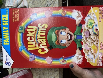 Consumer Review - Food Safety Lucky charms cereal, Walmart Supercenter, Joe Mann Boulevard, Midland, MI, USA In the past day, both... photo #2