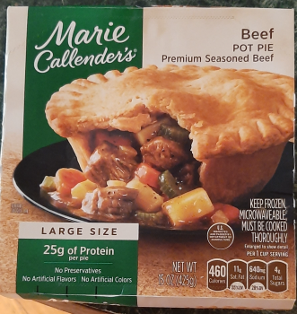 Consumer Review - Food Safety marie callender's Frozen beef pot pie, Safeway, Lancaster Drive Northeast, Salem, OR, USA I had the... photo #1
