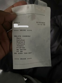 Reseña del consumidor - Seguridad alimentaria Steak 'n Shake, West International Speedway Boulevard, Daytona Beach, FL, USA Lastnight I went throu... foto #2