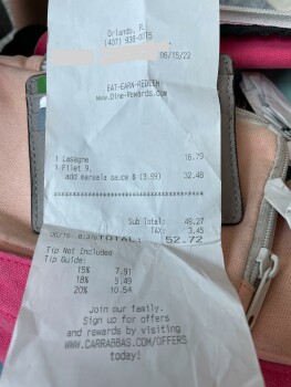 Consumer Review - Food Safety Orlando, FL, USA I ate food for lunch yesterday at Disney animal kingdom at a cafe called satu’li ca... photo #2