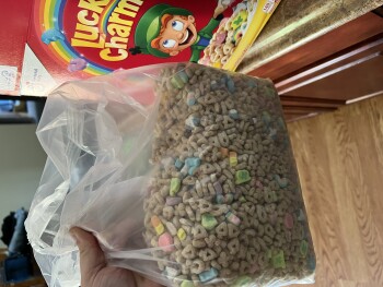 Consumer Review - Food Safety Lucky Charms, Sam's Club, Manawa Centre Drive, Council Bluffs, IA, USA Both me and my 2 year old ate... photo #4