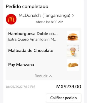 Avis du consommateur - Sécurité alimentaire McDonald's, Doctor Salvador Nava Martínez, Garita de Jalisco, San Luis Potosí, S.L.P., Mexico El doc... photo #3