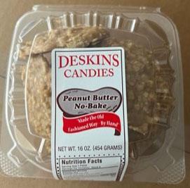 Food Recall Deskins Candies Several Candies - recalled due to Potential Salmonella Deskins Candies of Bluefield,... photo #4